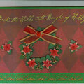 Deck the Halls with Boughs of Holly....Christmas card
