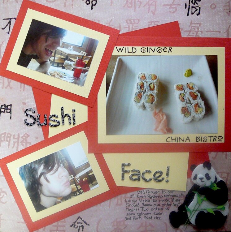 Sushi Face