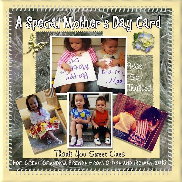 A Special Mother&#039;s Day Card 2013