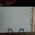 Flower Birthday card envelope