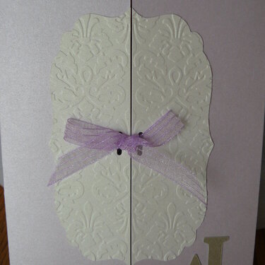 Wedding invitations made for my neice&#039;s wedding