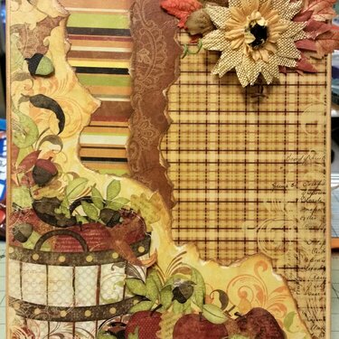 Fall Altered Canvas