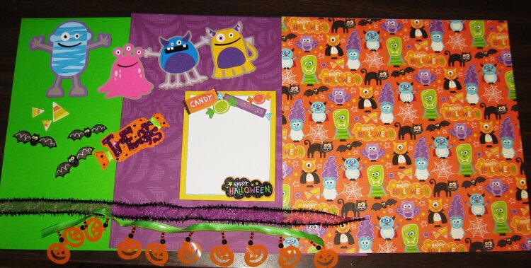 Halloween Page Kit Swap - Cute