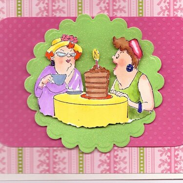 Birthday card for Barb