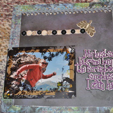 i LOVE SCRAPBOOKING PAGE!