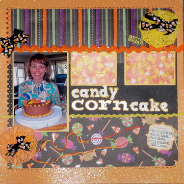 Candy Corn Cake