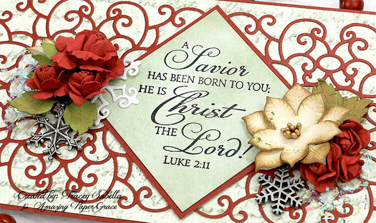 &quot;A Savior Has Been Born&quot; Christmas Card 