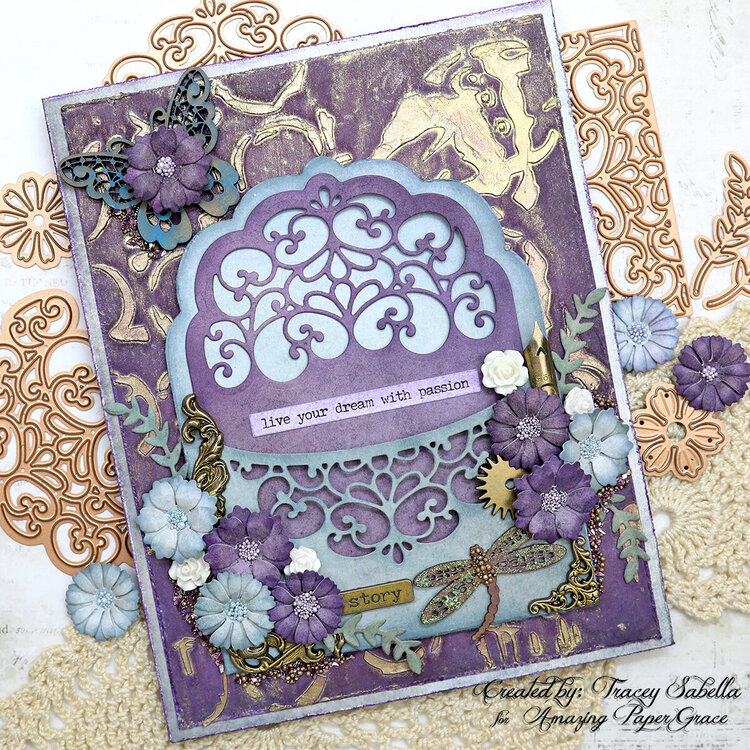 Vintage Pocket Card with Steampunk Touches