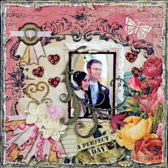 "A Perfect Day" ***ScrapThat! February "With Love" Kit Reveal DT***