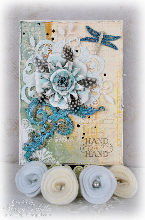 &quot;Hand in Hand&quot; Card ~ DT for Leaky Shed Studio