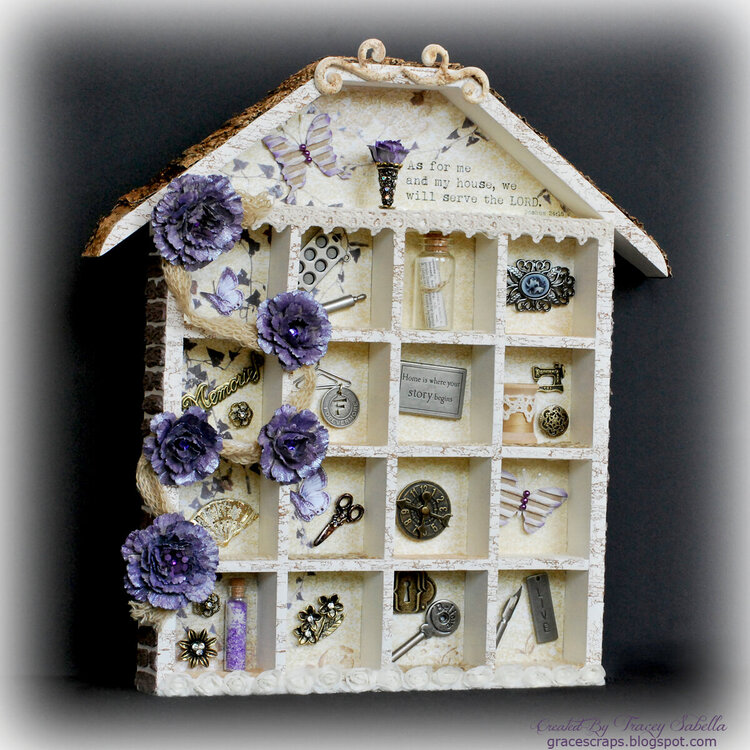 As for Me and My House ~ Shadow Box **ScrapFIT DT Reveal**