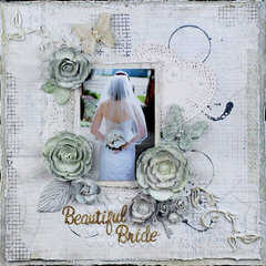 "Beautiful Bride" ***DT for ScrapThat! July Kit***