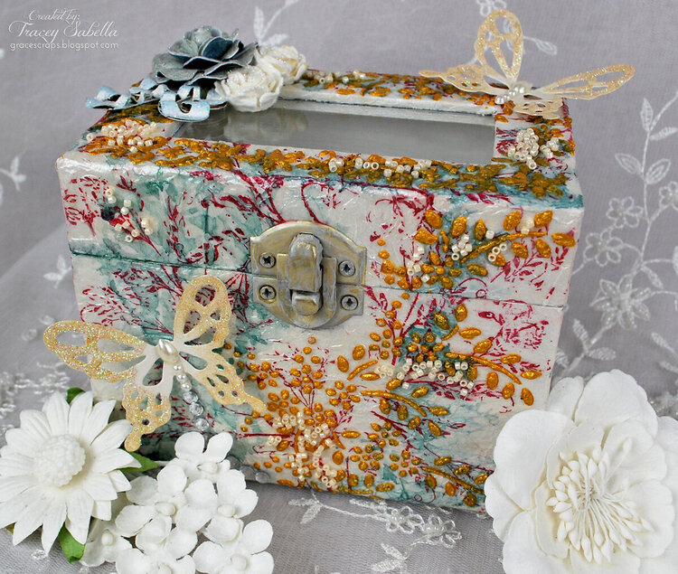 Butterfly Trinket Box ~ DT for Donna Salazar