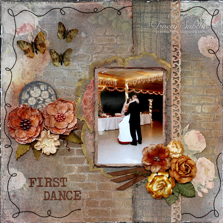 First Dance ***ScrapThat! October Tip Toe Through Fall Kit Reveal***