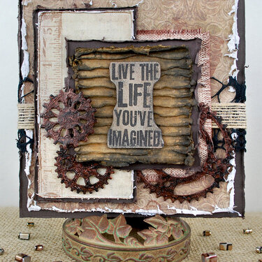 "Live the Life" Card ~ DT for Donna Salazar