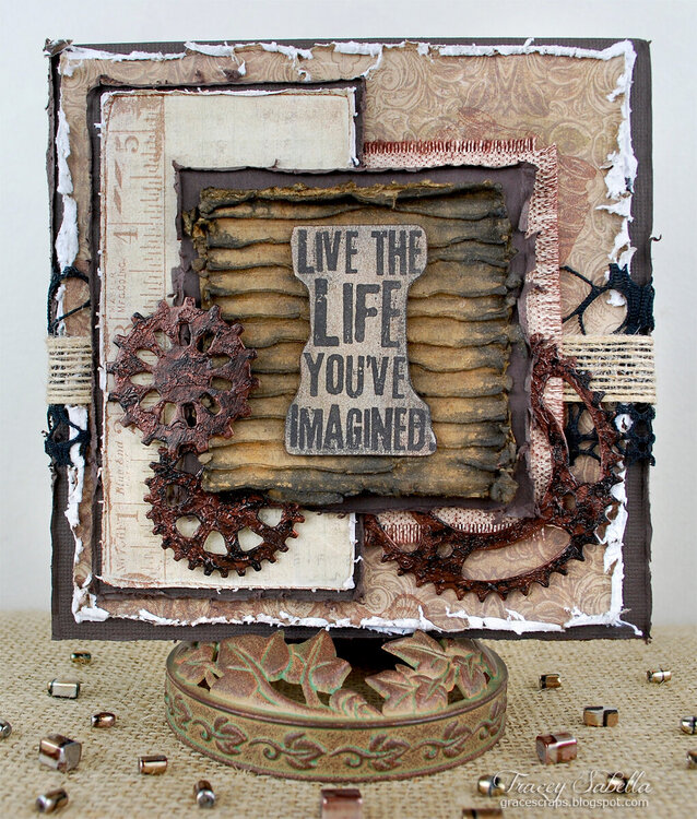 &quot;Live the Life&quot; Card ~ DT for Donna Salazar