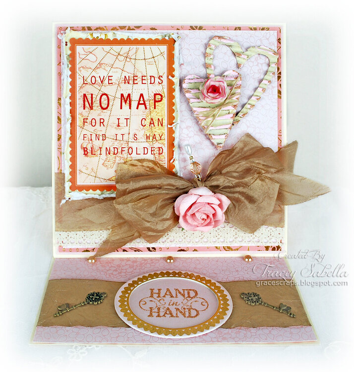 &quot;Love Needs No Map&quot; ~ DT for Really Reasonable Ribbon