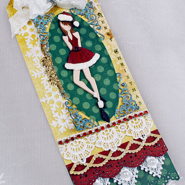 Christmas Tag ~ DT for Leaky Shed Studio