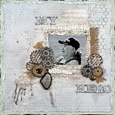 "My Hero" DT for Donna Salazar Designs