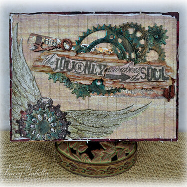 The Journey Birthday Card ~ DT for Donna Salazar