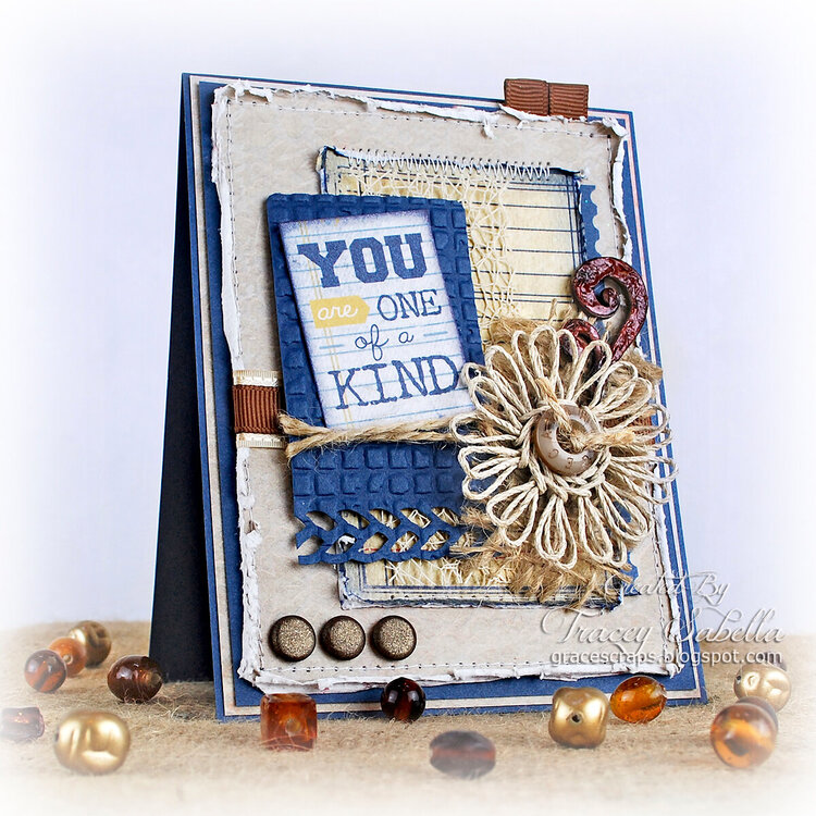 &quot;You Are One of a Kind&quot; ~ DT for Really Reasonable Ribbon