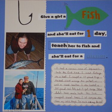 Teach a girl to fish