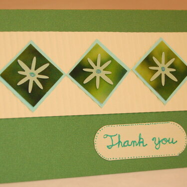Thank you - green squares