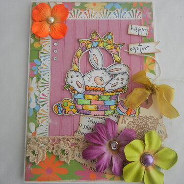 Happy Easter Bunny Card