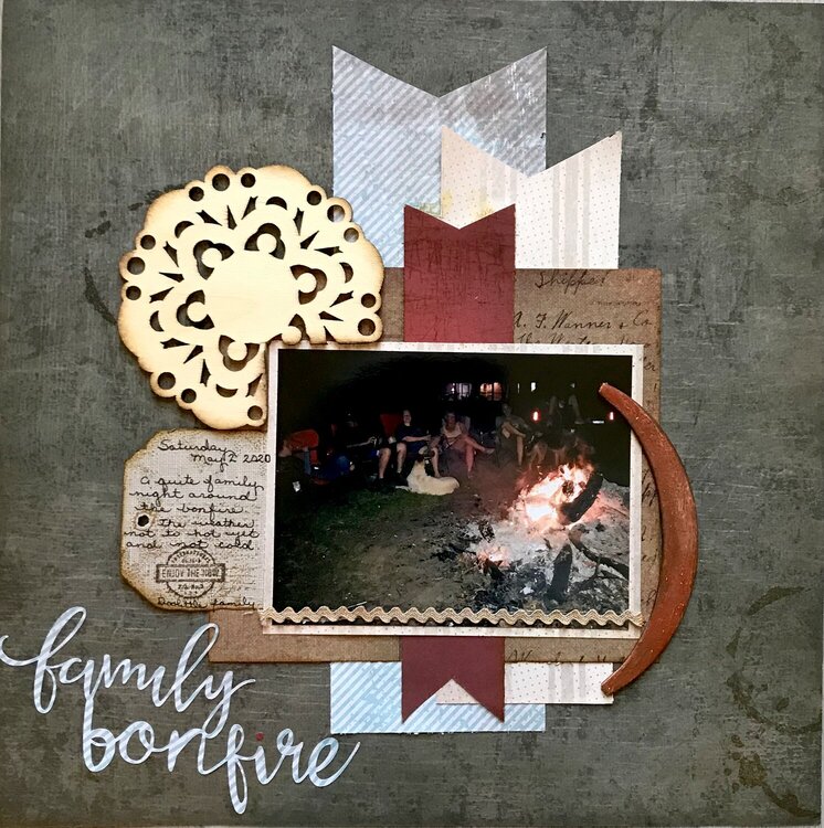Family bonfire