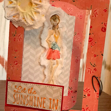 Sunshine - tissue card