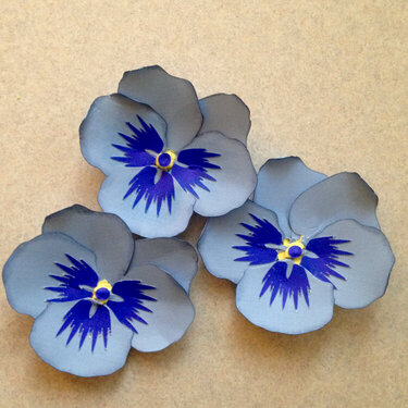 Cricut Giant Pansy