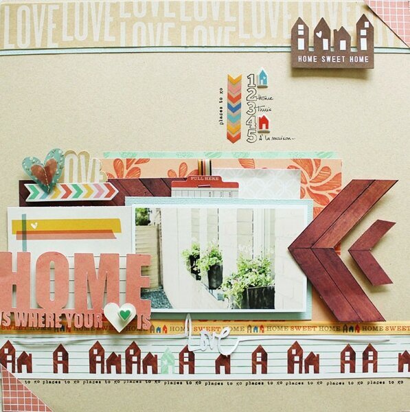 Home is ... *American Crafts and SGD*