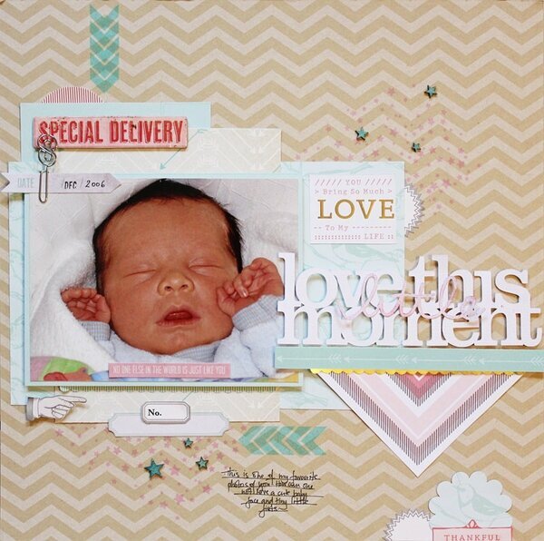 Love this little moment *Scraptastic kit club*