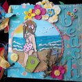 Beach Chipboard Album