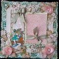 Garden Fairy with Once Upon a Springtime papers