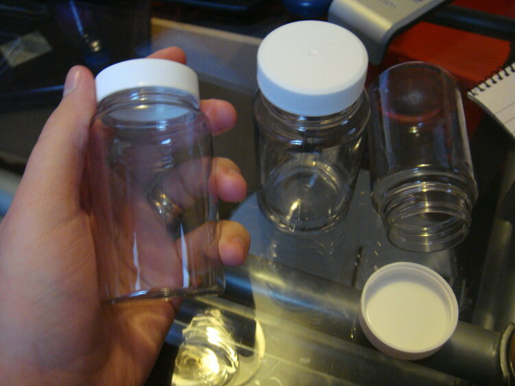 Clear bottles to Alter