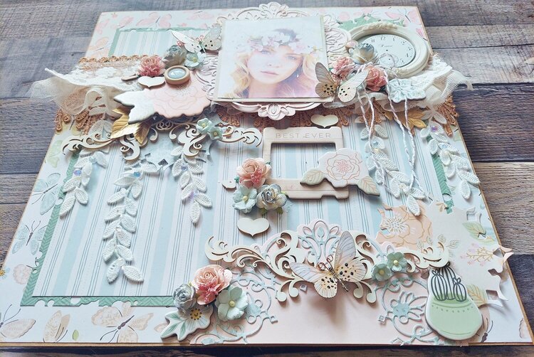 Best Ever Scrapbook Layout Design Project  for Reneabouquets