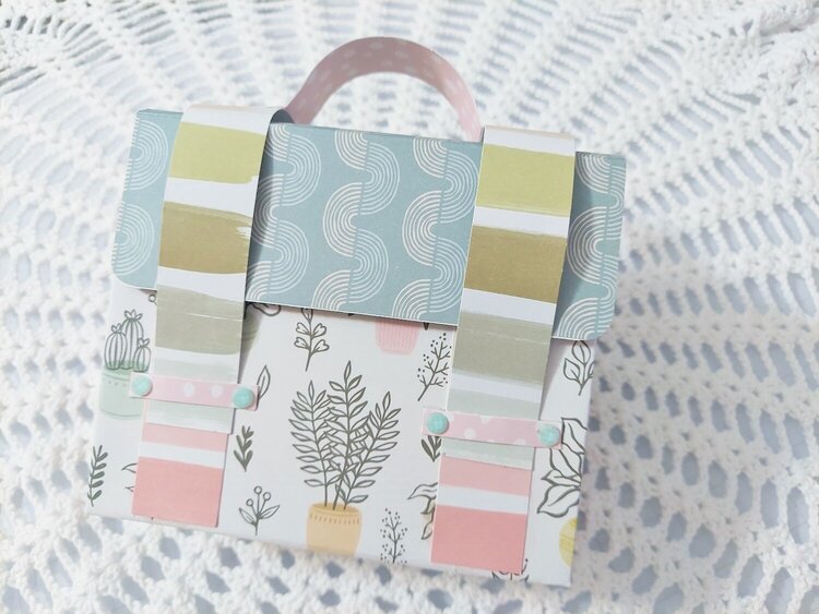 Swap project using Crate Paper Gingham Garden collection