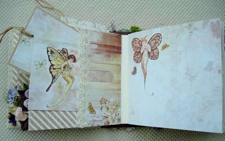 DT Project for ReneaBouquets Featuring Prima&#039;s Butterfly collection