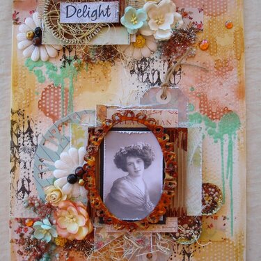 DT Project for Art Anthology Mixed Media Canvas