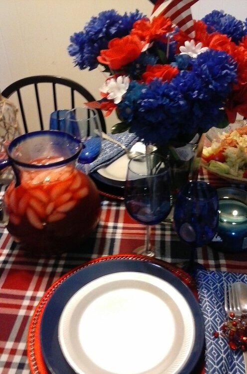 Americana Tablescape