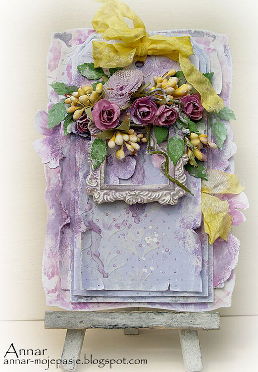 Sunshine and Lavender CARD