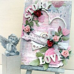 LOVE STORY / DT City Crafter Challenge Blog