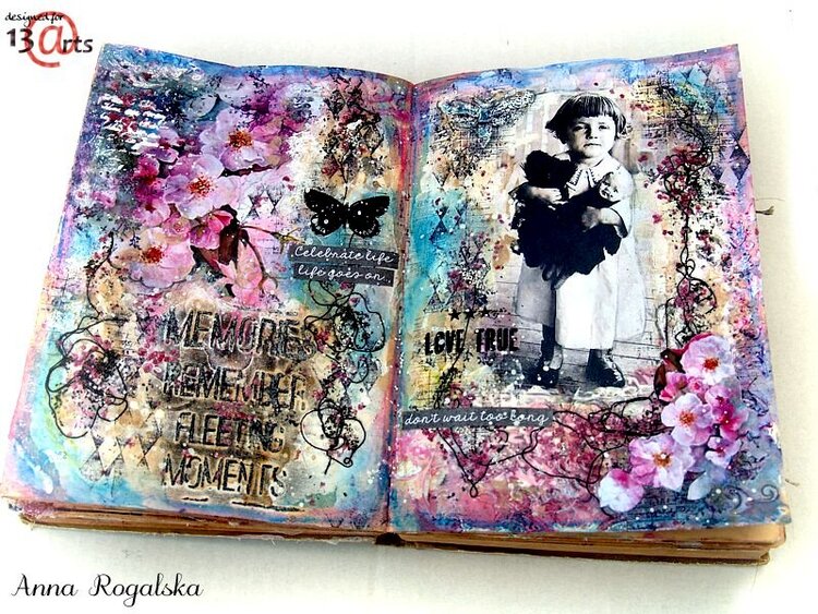 13arts - Art Journal pages