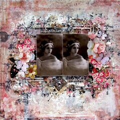 choose happiness / Anna's Daydream - March Scraps Of Elegance kit