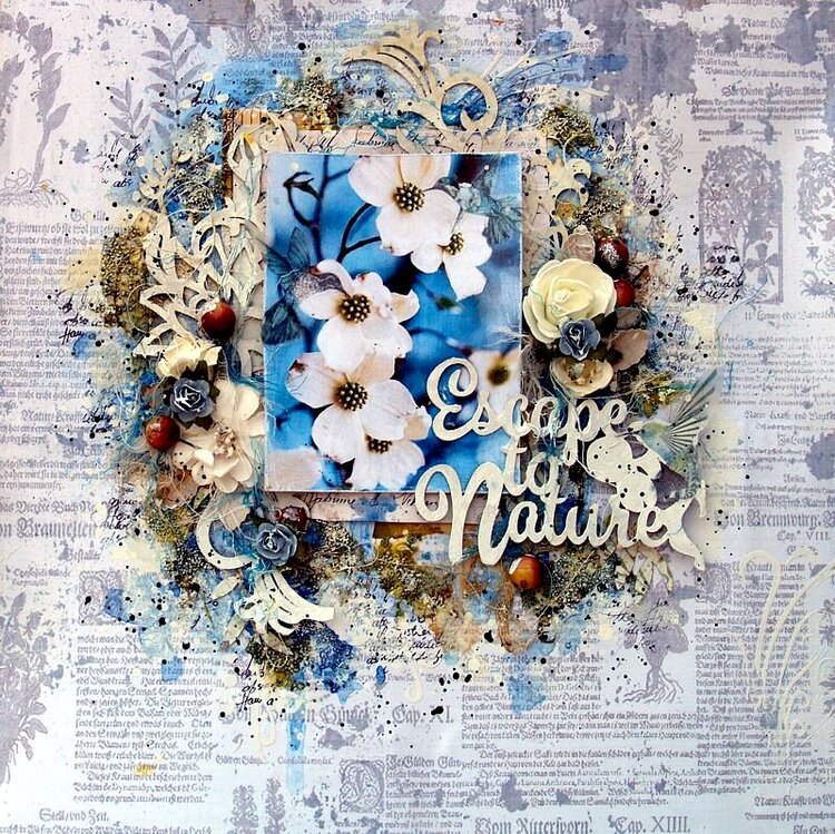 Escape To Nature / Fabscraps