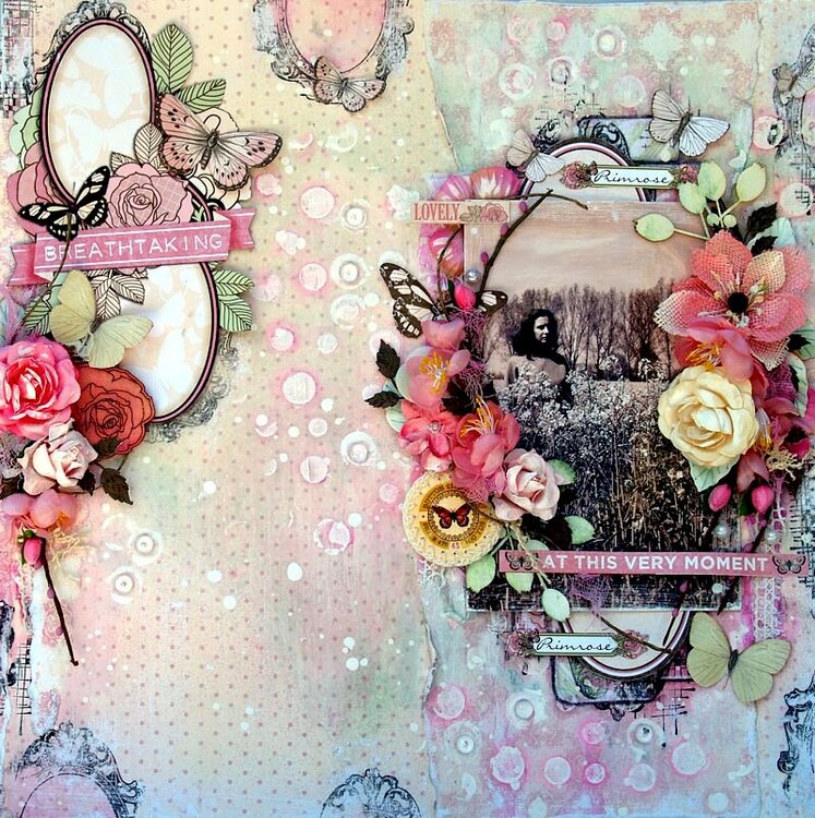 &quot;at this very moment&quot; **Scraps of Elegance** DT April Flutter Kit