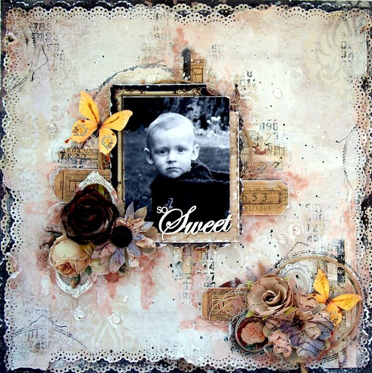 Scraps Of Elegance June Kit - Timeless / SO SWEET