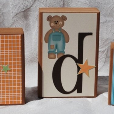 Personalized Baby Name Blocks