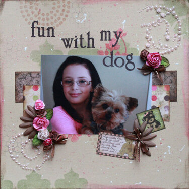 Fun with my dog